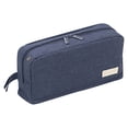 thumbnail image 2 of CoreLiving Big Pencil Case 2 Compartment Pencil Pouch for Women Japanese Style Pen Pouch Pencil Bag Heavy Duty Pencil Case with Zipper Large Capacity Pen Holder Kawaii, 2 of 7