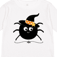 thumbnail image 4 of Inktastic Halloween Witch Spider Girls Long Sleeve Toddler T-Shirt, 4 of 5