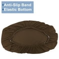 thumbnail image 4 of Camper Cushion Cover Non-Slip RV Dinette Seat Cover for Camper Sofa Bench Polyester Light Brown 1 Set, 4 of 6
