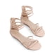 thumbnail image 3 of Sandalia DREAM PAIRS WEITZ para mujer con tiras al tobillo, plana, talla 7, color nude, 3 of 8