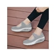 thumbnail image 6 of Fangasis Women's Comfort Working Nurse Shoes Adjustable Breathable Wedges Slip-on Walking Sneaker US Size 4.5-11, 6 of 7