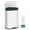 White, variant on SONGMICS 20-Gallon (75 L) Trash Can, Stainless Steel Kitchen Garbage Can, Soft Close, Step-On Pedal, Removable Inner Bucket, Silver