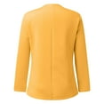 thumbnail image 4 of BYHONG Veste Cardigan à Manches Longues Mode Décontractée pour Femmes Jaune TG, 4 of 4