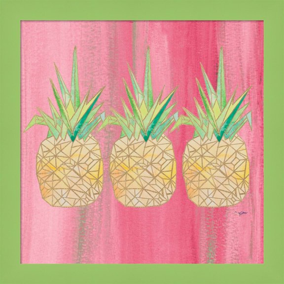 Great Art Now Triple the Punch by Nola James, Framed Wall Art, 14W x 14H