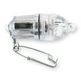 thumbnail image 1 of Toystoory Luz de Flash de pesca nocturna subacuática, lámpara de señuelo de mar, parpadeo alimentado por batería, equipo deportivo Pescar Azul, 1 of 6