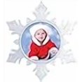 thumbnail image 2 of Snapins 2.875 Pouces Ornements Photo Flocon de Neige - Lot de 100, 2 of 4