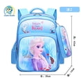 thumbnail image 2 of Disney-Mochila escolar de Frozen para niñas, morral de dibujos animados de Elsa y Anna, bolsa compuesta para estudiantes de primaria qym unisex, 2 of 2