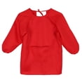 thumbnail image 2 of es de pintura para niños, batas de arte para niño bolsillos espaciosos para cocina/au Rojo para 1-5T Zulema Delantal de la pintura de los niños, 2 of 8