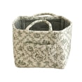 thumbnail image 2 of NOVELAR Mesh Storage Basket with Floral Pattern, 12.6x10.2x9.8 in, Moisture-Proof Lining for Clothing Categorization, Multi-Functional Home Decor Organizer, 2 of 7