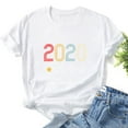 thumbnail image 1 of Blouse d'Été à Manches Courtes Grande Taille pour Femmes Mode T-Shirt Imprimé Uni à Manches Courtes pour Femmes Hauts T-Shirt à Col en V pour Femmes en Liquidation, 1 of 5