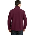 thumbnail image 3 of Port Authority ®  Value Fleece Jacket. F217 L Maroon, 3 of 3