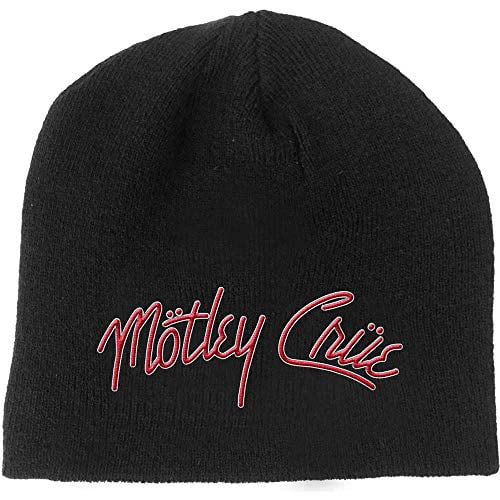 Motley Crue Men's Logo Beanie Black