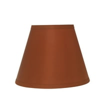 Aspen Creative 32193 Transitional Hardback Empire Shape Spider Construction Lamp Shade in Burnt Orange, 12" wide (6" x 12" x 9")