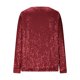 thumbnail image 5 of AUNVITO Women's Sparkly V-Neck Long Sleeve Blouse Loose Fit Plus Size Casual Glamorous Style, 5 of 7