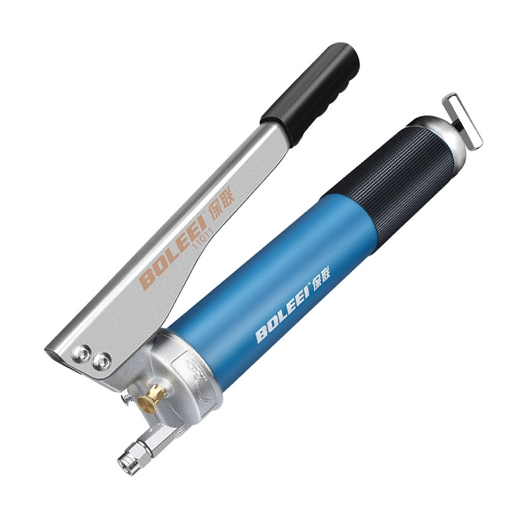Versatile Manual Grease Gun with Dual Pressure Rods - Must-Have Equipment for Greasing Tasks in Automotive, Construction, and Agriculture