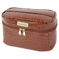 thumbnail image 4 of Samantha Brown Luggage Travel Organizer Cosmetic Case~ Brown, 4 of 6