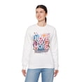 thumbnail image 4 of Floral Love Sweatshirt, Valentine's Day Sweatshirt, Love Flower Sweatshirt, 4 of 54