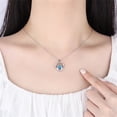 thumbnail image 6 of IEFSHINY Forever Love Heart Pendant Necklaces for Women White Gold Plated with Cubic Zirconia Birthday Mother’s Day Jewelry Gift for Mom Women, 6 of 6