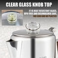 thumbnail image 5 of Coffee Percolators Stovetop for Camping, Percolator Coffee Pot Stainless Steel Coffee Maker Camping, 5 of 5