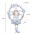 thumbnail image 1 of Christmas Angel Plush Doll Pendant Xmas Tree Hanging Ornaments Party Decoration, 1 of 5