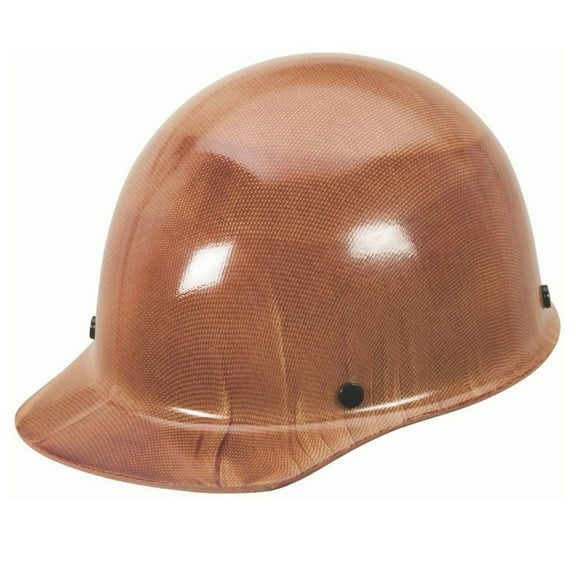MSA 10104377 Skullgard Protective Cap Natural with Fas-Trac III Suspension - Tan, Small