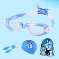 thumbnail image 3 of Gafas de natación para niños, paquete de 4Gafas de natación para niños, gafas de natación para jóvenes antivaho y anti-UV, a prueba de fugas, marco de silicona suave, para 4-16 años oso de fresa Juguete, 3 of 3