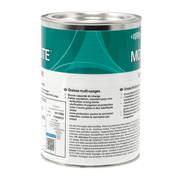 Molykote Longterm W2 High Performance Grease 1kg Lubricant White from Dow Corning Multi Purpose for Metal Combination Machine Bearing Slow Fast Movement Medium Load NLGI Grade 2