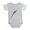 Heather Gray, variant on CafePress - Lovey Dovey - Cute Infant Baby Football Bodysuit