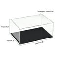 thumbnail image 2 of Uxcell Acrylic Clear Display Case Box Dustproof Protection Showcase Cube Collectibles Show Box 9.8x5.9x3.9 inch, 2 of 6