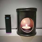 MK JET BLACK TORCH 5 Ct Big Full Size Lighters Refillable Windproof Lighter