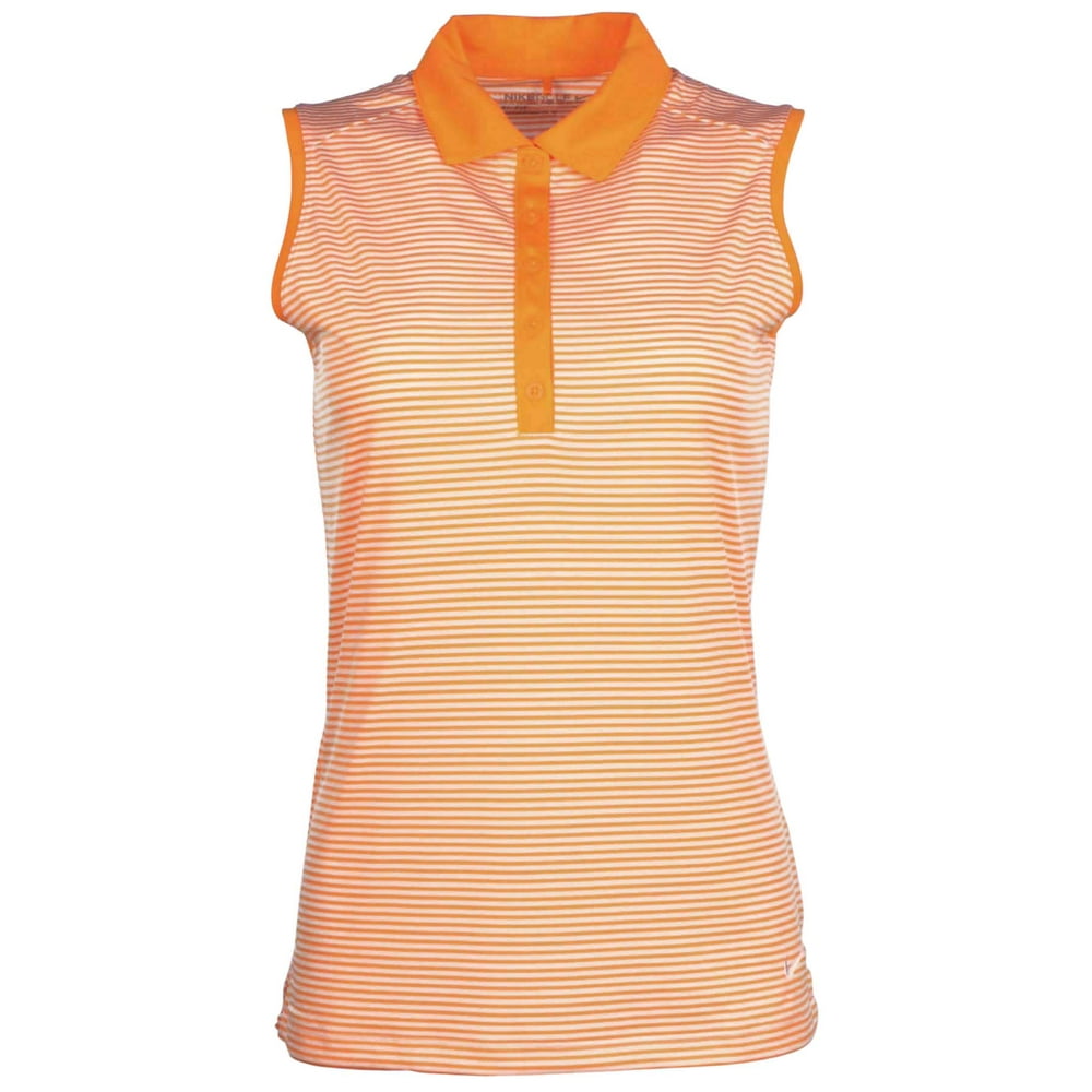 nike womens sleeveless golf shirts