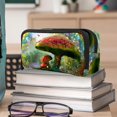 thumbnail image 6 of MUOOUM Pencil Case, Forest Rainbow Mushroom Painting Large Capacity Pencil Pouch Stationery Pen Bag, 6 of 7