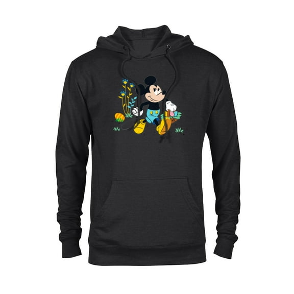 Disney Mickey Mouse Easter Egg Hunt - Pullover Hoodie for Adults - Customized-Black