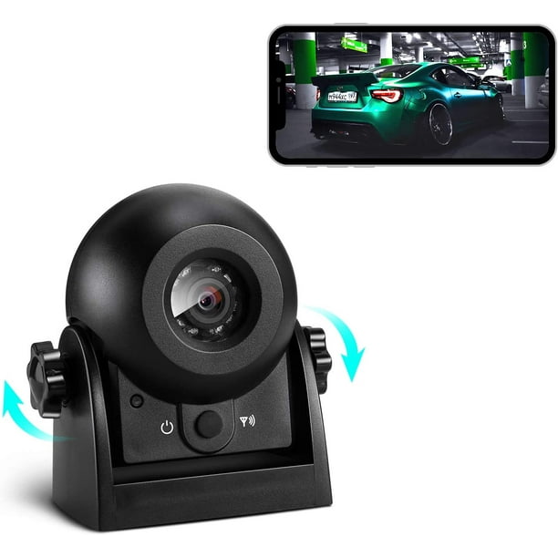 Caméra de recul sans Fil, WiFi Caméra Recul Voiture magnétique