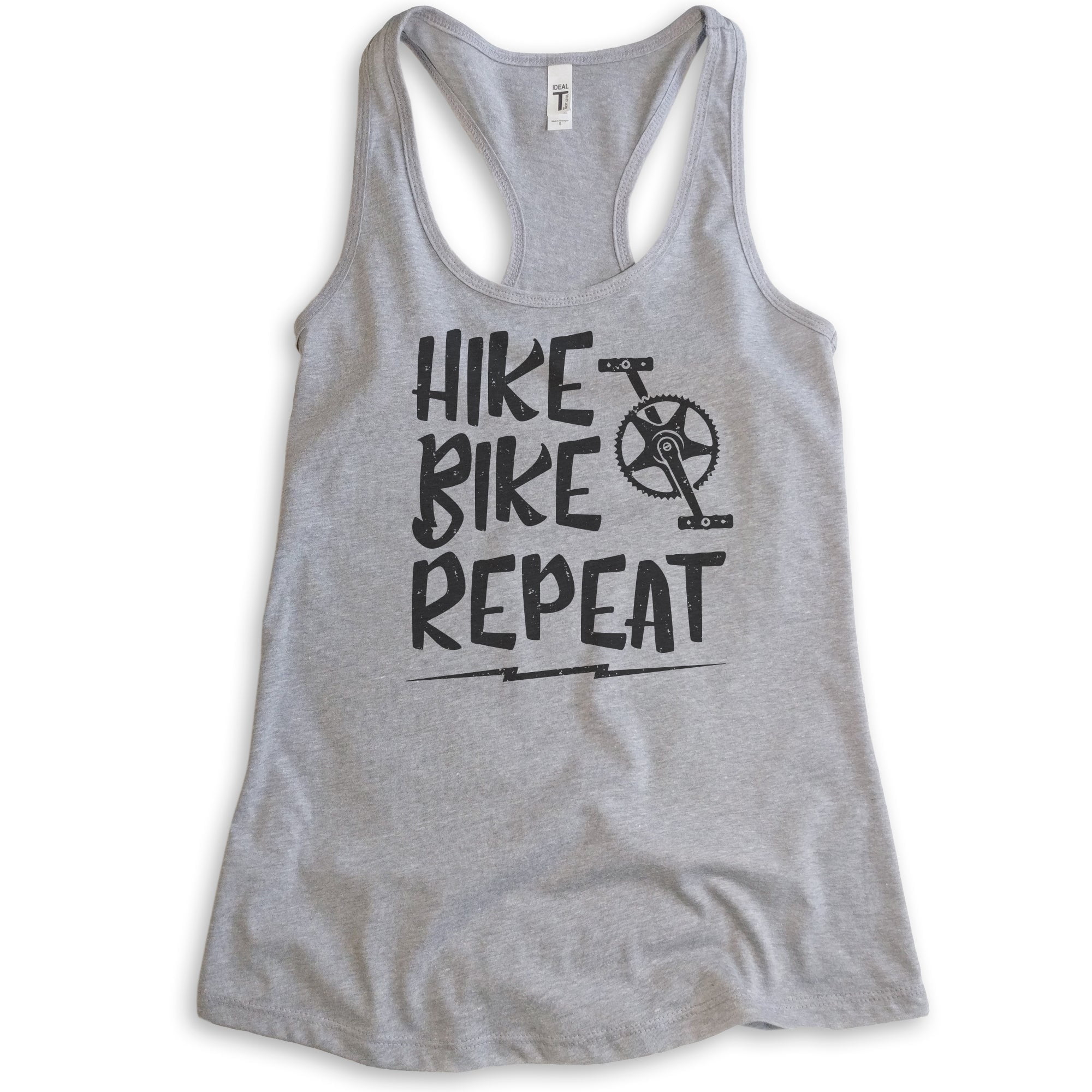Hike Bike Repeat Tank Top, Ladies Racerback Tank Top, Hike Tank, Hiker ...