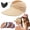 #B, variant on Sun Visor Ponytail Hat, Women's UPF 50+ Uv Protection Sun Visor Hat, Wide Brim Foldable Quick Dry Beach Summer Cap