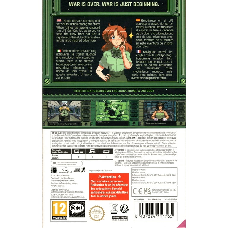 Nintendo Switch - 機動戦艦ガンドッグ Stories from Sol: The Gun-Dog Stories from Sol: The Gun-Dog for Nintendo Switch - Nintendo