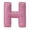 H, variant on Pink Letter Plush Pillow, Letter Hugging Throw Pillows, Decorative Corduroy Initial Letter Shaped Throw Pillows, Letter Pillows English Alphabet A to Z for Sofa Bedroom Living Room Decor