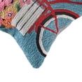 thumbnail image 2 of Liora Manne Visions II Indoor Outdoor Accent Pillow, Bike Ride, 18 x 18 In, 2 of 5
