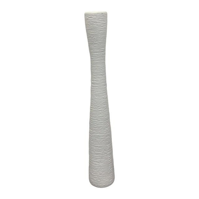 Maceta para flores, arreglo floral, decoración para oficina y hogar, jarrón alto de piso Blanco 478cm