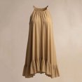 thumbnail image 5 of AUNVITO Women's Sleeveless Dress Round Neck Tank Style Casual and Comfortable Summer Dress, 5 of 9