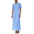 thumbnail image 1 of Vestido PRETTYGARDEN Maxi de Verano 2025 Azul Hueco 2XL, 1 of 6