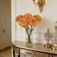 thumbnail image 4 of Ramo de seda con claveles artificiales para bodas y decoración del hogar, flores artificiales para ramos de novia, centros de mesa, fiestas y decoraciones exteriores, 4 of 6