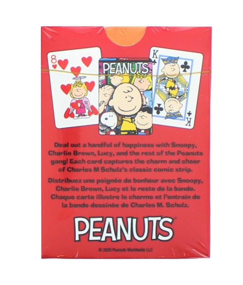 Aquarius Peanuts Charlie Brown Playing Cards Walmart Com