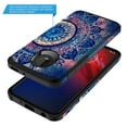 thumbnail image 3 of Moto Z4 Case, Moto Z4 Play Case Kaesar Slim Hybrid Dual Layer Shockproof Hard Cover Graphic Fashion Cute Colorful Silicone Skin Cover Armor Case for Moto Z4 Play (Mandala), 3 of 5