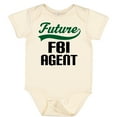 thumbnail image 3 of Inktastic Future Fbi Agent Childs Job Boys Baby Bodysuit, 3 of 5