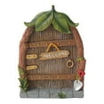 thumbnail image 3 of Puerta y ventanas de hadas para árboles, casa de hadas en miniatura, ventana y puerta, adorno para césped, árboles de pared, miniarte de jardín de kusrkot Ventanas de puerta de hadas, 3 of 4
