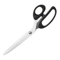 thumbnail image 3 of Cagogo 5Pcs Scissors, Stainless Steel Sharp Scissors for Fabric Leather Rope Cutting, Large Size Plastic Handle Scissors for Household Office Sewing Craft, Heavy Duty All Purpose Cutting Scissors, 3 of 9