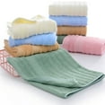 thumbnail image 5 of Soft Bamboo Fiber Solid Baby Handkerchief Infant Kids Towel Newborn Washcloth Child Feeding Wipe Cloth, 5 of 10