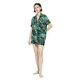 thumbnail image 2 of Amaxer Women Button up Pajama Set, Summer Lightweight Shorts Sleepwear Pjs Set, 2 of 5
